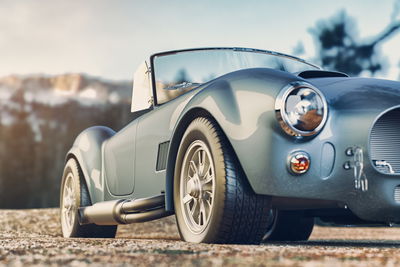 Ljuddämpande tavla - Classic retro car