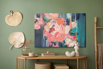 Ljuddämpande tavla - An abstract painting