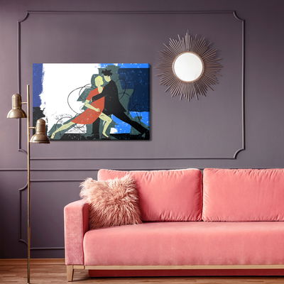 Ljuddämpande tavla - Dancing couple