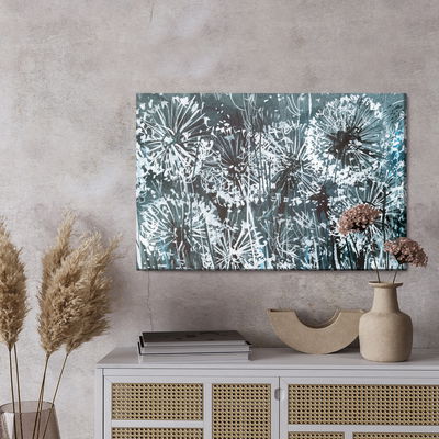 Ljuddämpande tavla - Dandelions like painted