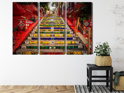 Ljuddämpande tavla - Selaron stairs