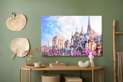 Ljuddämpande tavla - Notre dame cathedral among