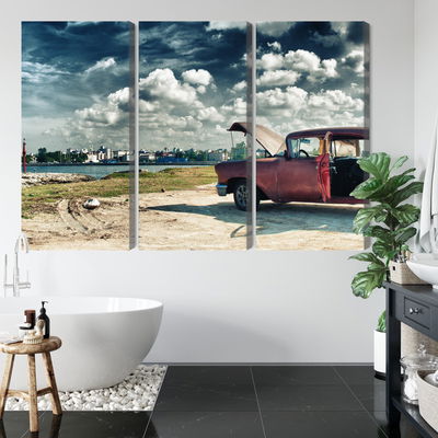 Ljuddämpande tavla - Panoramic view of havana