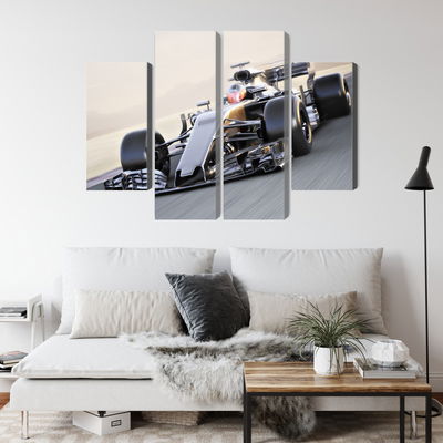 Ljuddämpande tavla - Formula 1 car