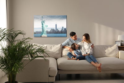 Ljuddämpande tavla - The statue of liberty