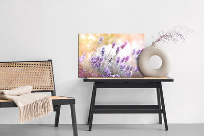 Ljuddämpande tavla - Of flowering lavender