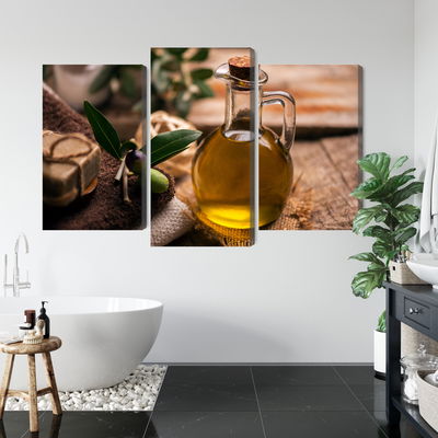 Ljuddämpande tavla - A bottle of olive oil
