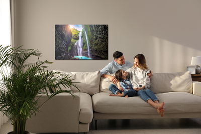 Ljuddämpande tavla - Madakaripura waterfall