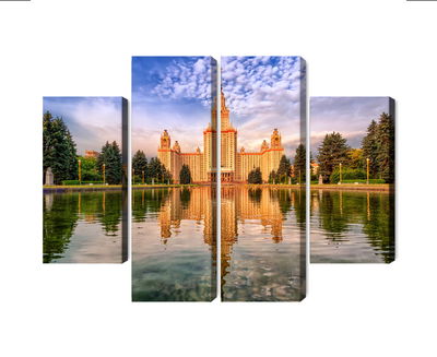 Ljuddämpande tavla - View of the building