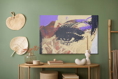 Ljuddämpande tavla - An abstract painting