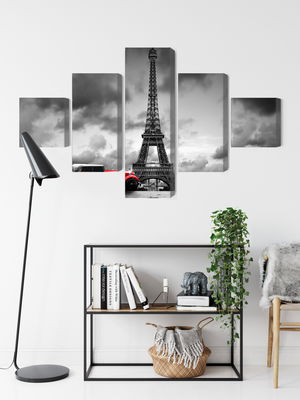 Ljuddämpande tavla - Black and white view