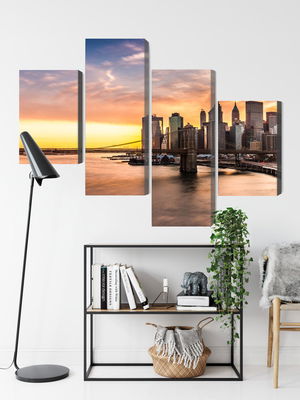 Ljuddämpande tavla - Panorama of the brooklyn