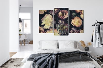 Ljuddämpande tavla - A bouquet of colorful