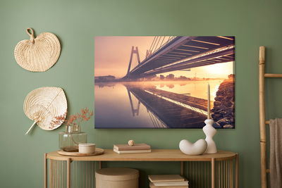 Ljuddämpande tavla - Bridge to them. card. f