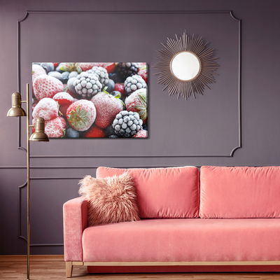 Ljuddämpande tavla - Strawberries