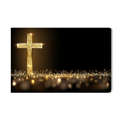 Ljuddämpande tavla - The golden cross