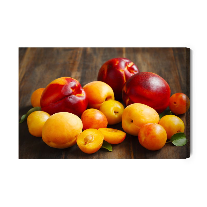 Ljuddämpande tavla - Nectarines with apricots