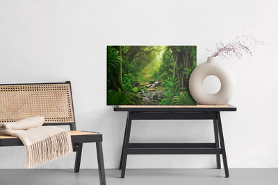 Ljuddämpande tavla - 3d rainforest