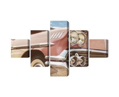 Ljuddämpande tavla - American car from the 1950s