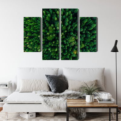 Ljuddämpande tavla - Aerial view of the green