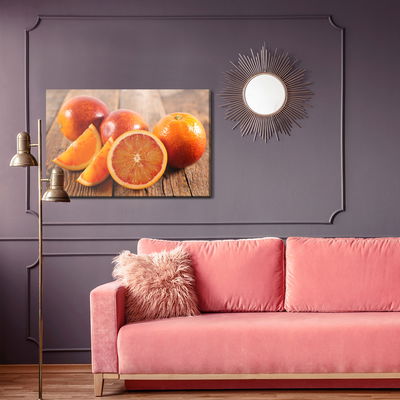 Ljuddämpande tavla - Red oranges