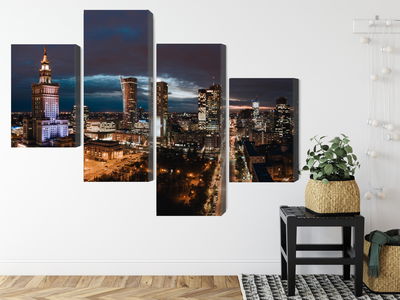 Ljuddämpande tavla - Panorama of the center