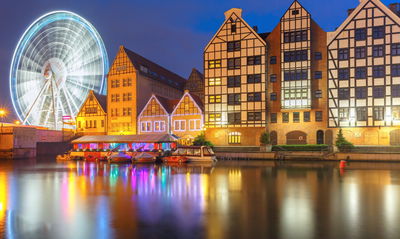 Ljuddämpande tavla - Motlawa in gdansk