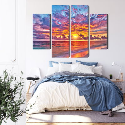 Ljuddämpande tavla - Picturesque sunset