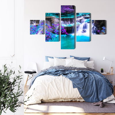 Ljuddämpande tavla - Huay mae khamin waterfall
