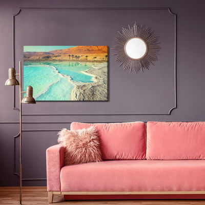 Ljuddämpande tavla - Dead sea beach