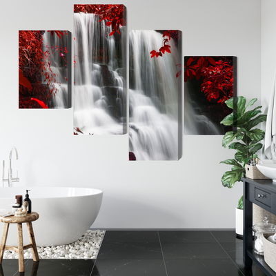 Ljuddämpande tavla - Man daeng waterfall