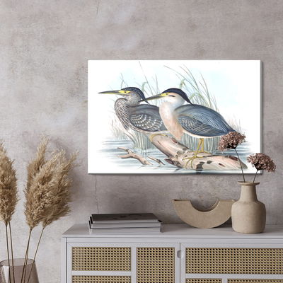 Ljuddämpande tavla - Birds over the water