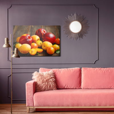 Ljuddämpande tavla - Nectarines with apricots