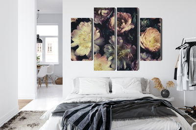 Ljuddämpande tavla - A bouquet of colorful