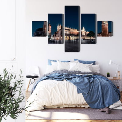 Ljuddämpande tavla - Kraków's cloth hall and st.