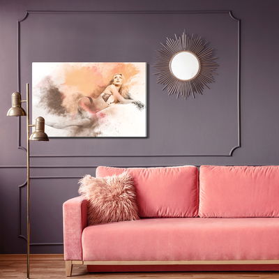 Ljuddämpande tavla - Woman in lingerie in sensual