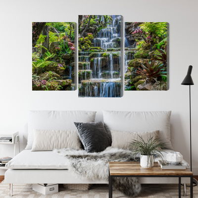 Ljuddämpande tavla - Thai waterfall