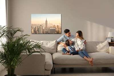 Ljuddämpande tavla - Empire state building, new