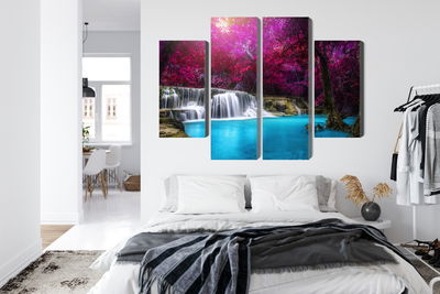 Ljuddämpande tavla - Kanchanaburi waterfall