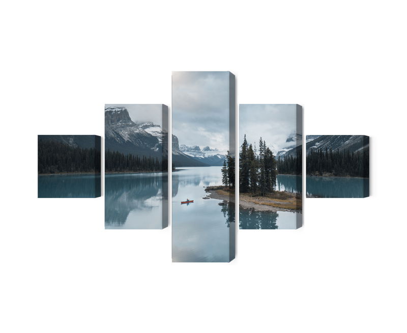 Ljuddämpande tavla - Ghost island in jasper