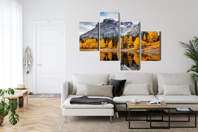 Ljuddämpande tavla - Banff national park in Canada