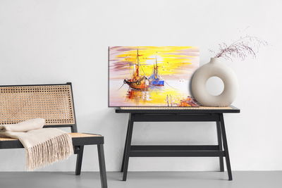 Ljuddämpande tavla - Venetian ships