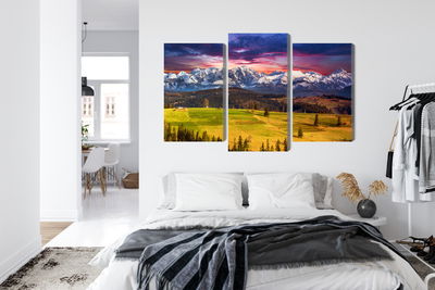 Ljuddämpande tavla - Landscape with the polish