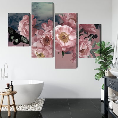 Ljuddämpande tavla - Bouquet of flowers