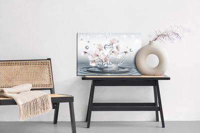 Ljuddämpande tavla - Magnolia flowers and 3d