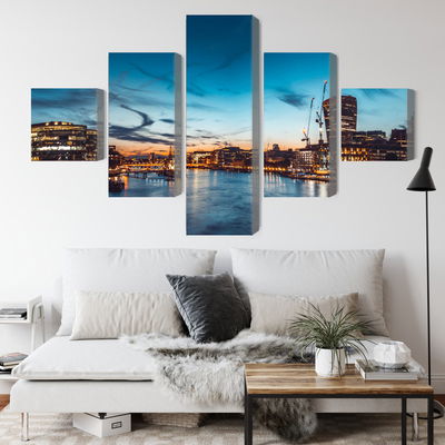 Ljuddämpande tavla - River thames in great britain