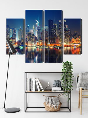 Ljuddämpande tavla - Panoramic view of manhattan