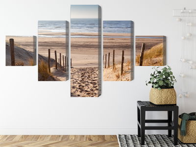 Ljuddämpande tavla - Sandy path to the north sea