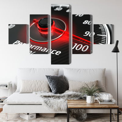 Ljuddämpande tavla - Modern 3d counter