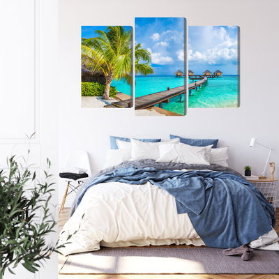 Ljuddämpande tavla - Floating houses